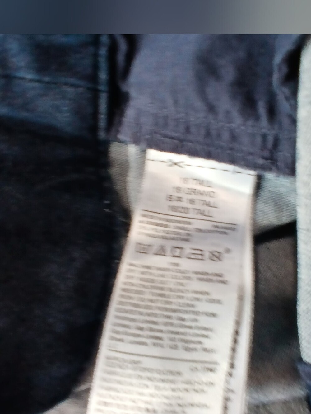 GAP Slim City Crop Denim Pants Womens 16 Tall Classic Office Casual - Picture 6 of 7